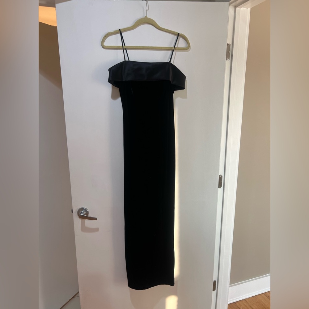 Vintage 90s Alex Evenings Black Gown